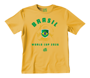T-Shirt Copa Mundial 2026 | Brasil