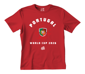 T-Shirt Copa Mundial 2026 | Portugal